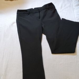 Black express slacks wide leg